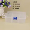Caja de Plástico Transparente Desmontable Caja para Aretes Caja de Almacenamiento Herramienta Hecho a Mano DIY Material para Joyería Caja de Almacenamiento Caja para Joyas