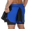 Venta directa de fábrica marca doble marea transpirables transpirables de secado rápido pantalones deportivos para hombre verano secado rápido fitness shorts deportivos