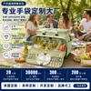 Fábrica de Bolsas de Picnic para Exteriores Portátil Diagonal Estilo Camping Bolsa Térmica Bolsa de Almacenamiento de Vajilla de Picnic Bolsa Térmica Gran Capacidad