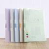 Carpeta de almacenamiento para exámenes de estudiantes con clip de varilla de bombeo, libro de datos de almacenamiento vertical transparente de PP con apertura lateral giratoria