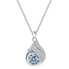 Collar con Colgante de Cisne Besándose de Moda Romántico de Plata de Ley S925 Transfronterizo Europeo y Americano Collar de Cisne con Doce Piedras de Nacimiento de Amazon