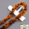 Tira de plumas planas de color directo de fábrica Tira de lana de pavo materiales de decoración manualidades regalo de Navidad DIY