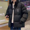 Roupas Masculinas de Algodão Outono/Inverno 2026 Novo Estilo Jaqueta de Algodão com Penas Jaqueta Masculina de Algodão Jaqueta de Casal Pão