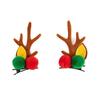Novo Natal Antler Hairpin Acessórios de Cabelo Crianças Clip Girl Coreano Internet Celebridade Cartoon Elk Hairpin Acessórios de Cabelo Atacado