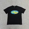 Camiseta Corteiz Série Alcatraz Manga Curta Logo Letra Estampada Gola Redonda Manga Curta