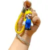 Llavero de Silicona Mickey y Gato Kt Transfronterizo Muñeco de Pareja de Dibujos Animados Colgante de Oso Decoración de Bolsa Regalo Promocional