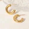 Aretes, Acero Inoxidable, Ins, Minimalista, Declaración
