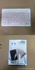 Adecuado para Teclado Bluetooth para iPad Tableta Computadora Ratón Inalámbrico Universal Teclado Set Teclado Portátil para Máquina de Aprendizaje