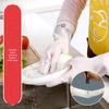 Luvas brancas multifuncionais para lavar louça na cozinha, luvas de limpeza doméstica espessadas antiderrapantes, luvas de lavanderia, vendas diretas da fábrica