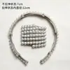 Diadema Plegable Retráctil Estilo Coreano para Mujer, Estilo Perla, No Aprieta la Cabeza, Nuevo Modelo 2026 Pasador de Pelo, Diadema Portátil para Lavado de Cara
