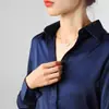 Blusas Camisas Brancas para Passeio de Primavera e Outono para Mulheres, Design e Temperamento, Roupa Profissional, Camisas Soltas de Manga Comprida de Alta Qualidade