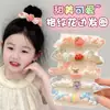 Gomas para el pelo de niños con estampado de frutas, cintas para el pelo para niñas, bandas para el pelo de alta elasticidad, gomas para moños, accesorios para el pelo