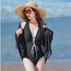 Traje de baño para mujer bikini de una pieza bikini conservador adelgazante que cubre el vientre Corea del Sur sexy aguas termales traje de baño de alta gama puro deseo