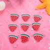 Arcilla Suave Simulada Fruta Comida Juguete Rebanadas Grandes DIY Accesorios de Joyería Material de Relleno Colgante Adorno Colgante
