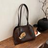 Bolso Tote Retro de Alta Gama Transfronterizo para Otoño e Invierno 2026 Nuevo Bolso de Mano Casual Versátil Bolso de Hombro