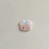 Urso de resina de desenho animado fofo Patches de acrílico Materiais para acessórios DIY feitos à mão Decorações para sapatos Cola creme Acessórios de cabelo para crianças