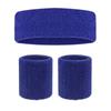 Deportes Fitness Ciclismo Baloncesto Bádminton Transpirable Alta Elasticidad Poliéster Algodón Absorción de Sudor Diadema Muñequera Banda para el Cabello traje