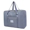 Bolsa de armazenamento de edredom em tecido Oxford móvel, bolsa de armazenamento de roupas, bolsa de armazenamento de viagem, bolsa de bagagem para viagem de negócios, bolsa de ombro para viagem
