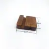 Nuevo Soporte de Madera Sencillo para Teléfono de Escritorio Hecho de Madera de Haya y Nogal Negro, un Gran Accesorio para el Hogar, Se Puede Imprimir con un Logo
