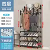 Nuevo modelo de perchero integrado para el hogar, perchero de almacenamiento de varias capas, zapatero de almacenamiento multifuncional para sala de estar y entrada, al por mayor