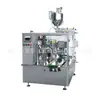 Máquina de Embalagem Ensacadora de Oito Estações, Máquina de Enchimento de Pó Granulado Líquido para Sacos Pré-Fabricados, Máquina de Embalagem Totalmente Automática para Sacos Pré-Fabricados