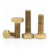 Tornillos de Cobre/Pernos Externos Hexagonales de Latón M6*10/12/16/20/25/30/35/40/50/50-70
