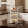 Cubierta de alimentos transparente multicapa para uso doméstico, a prueba de polvo y conservadora de alimentos, apilable para almacenamiento en la cocina y la mesa del comedor