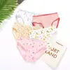 Atacado de roupa íntima infantil para fabricantes comércio exterior calcinhas de algodão para meninas cor sólida cor clara infantil médio e grande interior