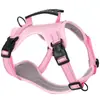 Coleira Peitoral para Cachorro Colete Noturno Refletivo Corgi Chai Dog Cachorro Médio e Grande Passeio de Cachorro Guia Ajustável para Animal de Estimação