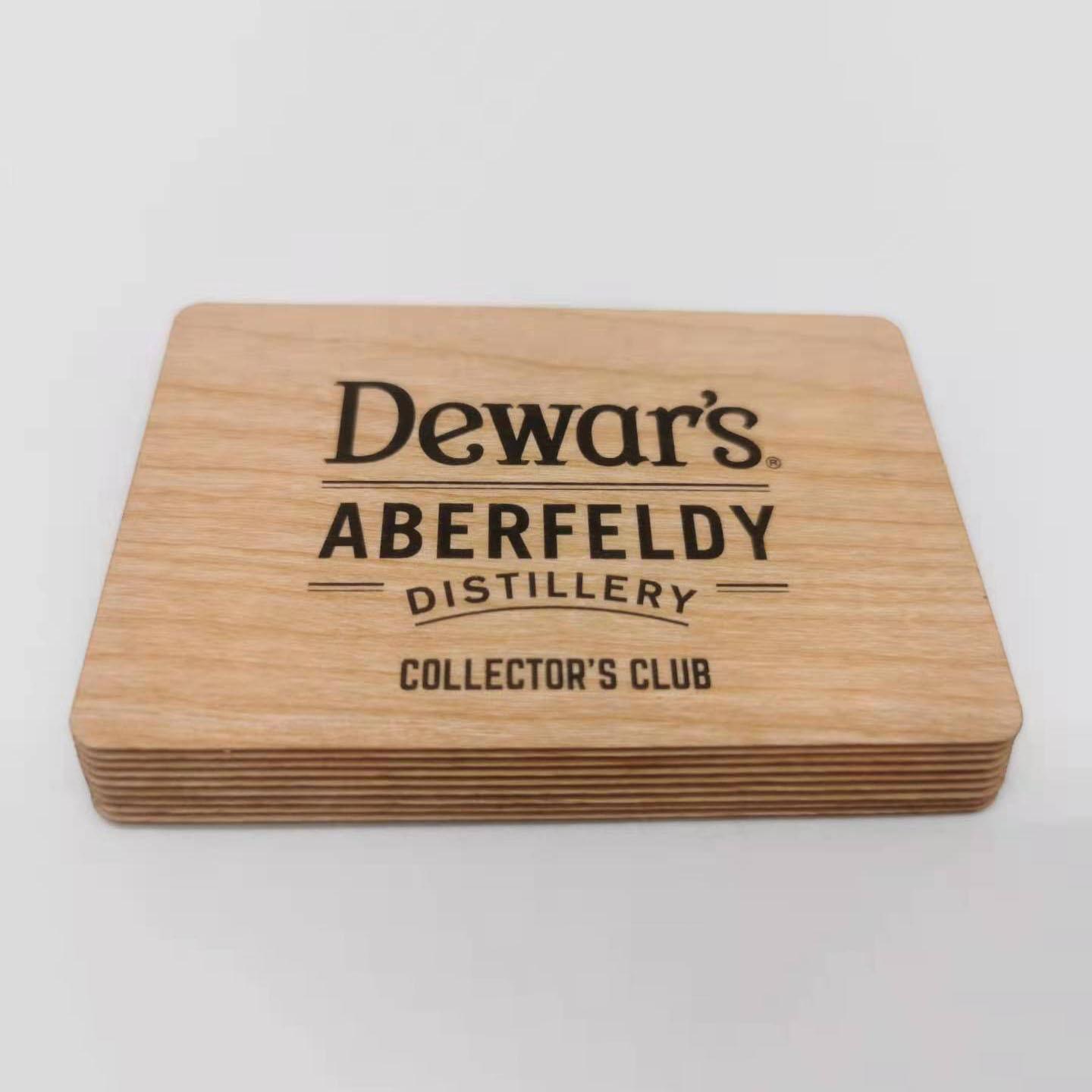 Wood card 2