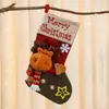 Meias de Natal, Sacos de Presente de Natal, Pingentes de Meias Pequenas de Natal, Enfeites para Árvore de Natal, Sacos de Decoração