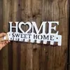 Colección Más Vendida de Temu-Shein de Colgadores de Llaves de Pared Transfronterizos para Uso Doméstico, Ganchos Creativos de Letras para Almacenamiento en Puerta
