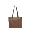 Bolsa de Axila Simples de Grande Capacidade 2026 Verão Nova Estilo Coreano Bolsa de Ombro Casual Elegante para o Dia a Dia Bolsa Tote Personalizada