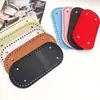 Base de Placa Ovalada de PU para Bolso 22*10 Accesorios de Ferretería para Bolso Tejido Hyuna Bolso Cubo Bolso de Ganchillo Base de Bolso