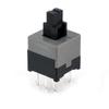 Interruptor de botón de 8.5 mm con autobloqueo para multímetro, interruptor de alta vida útil sin bloqueo, conector de 6 pines, interruptor táctil, venta al por mayor