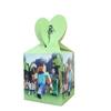 Decoraciones para fiestas de cumpleaños transfronterizas de My World, suministros para fiestas, bandejas de papel, vasos de papel de seda, manteles, cajas de dulces, banderines para tirar