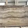 Mesa de Jantar em Travertino, Painéis de Mobiliário Personalizados, Pedra Natural Off-White, Processamento Atacadista de Pedra Ultra-Branca, Mesa de Ilha, Mesa de Centro, Painéis de Parede