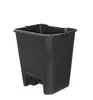 Fabricante de lixeira com pedal, modelo espesso de 50L com tampa, tamanho grande para uso comercial, lixeira plástica de limpeza de cozinha de 100L