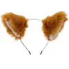 Diadema de Cabeza de Zorro Nick de Zootopia Pinza para el Pelo de Orejas de Conejo Judy Policía Accesorio para el Cabello de Foto en el Parque