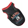 Roupas para cachorro respiráveis roupas de basquete 2021 verão nova roupa para cachorro roupas de secagem rápida cães médios e pequenos moda esportiva estilo ocidental
