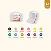 Marcadores acrílicos, capas de color, ecológico, bolígrafos de acuarela con punta suave, lavables, no traspasan, marcadores acrílicos, papelería para estudiantes