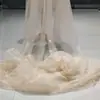 Blanco Champán Polvo Plateado en Spray Malla Suave Tul Brillo Velo Suave Tela para Vestido de Novia Vestido de Noche Fondo para Fotografía de Bodas