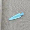 Novo Presilha de Cabelo Triangular Colorida Sem Costura Presilha Lateral para Franja e Cabelo Solto Presilha Bico de Pato Grampo de Cabelo Coreano Acessório de Cabelo