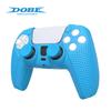 Funda de silicona para mango de PS5 con juego de tapa basculante Funda protectora de silicona para mango de PS5 Funda protectora antideslizante para mango P5