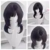 Peluca para Mujer, Cabello de Alta Calidad en Capas a la Altura de la Clavícula, Natural y Finamente Elaborada con una Sensación Ligera, Peluca Completa Estilo JK Japonés, Peluca Estilo Japonés