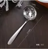 Aço Inoxidável 304 Colher de Sopa Escorredora Novos Utensílios de Cozinha Domésticos Pratos de Restaurante Colher Comum Colher para Panela Quente