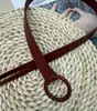 Nuevo Cinturón Vintage de Cuero Rojo para Mujer, Accesorio Decorativo, Cinturón para Falda, Cinturón Bohemio, Cadena para Cintura, Transfronterizo