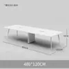 E0 Mesa de Conferencias Rectangular Blanca Ecológica Mesa Larga Mesa de Entrenamiento Combinación de Escritorio y Silla de Oficina Mesa de Recepción Simple
