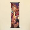 Jogo Contrato Destemido Personagem Eixo Pendurado Pintura Cama Mesinha de Cabeceira Quarto Mural Pintura Decorativa Moderna Poster da Comic-Con Pintura Pendurada