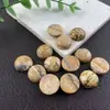 Pedras Preciosas Atacado Cabochons Redondos de 16mm do Fabricante, Popular Calcedônia Uva da Amazon para Joias DIY